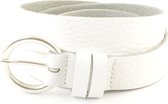 Riemen & Co Damesriem 2081 - Wit - 105 cm