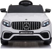 Mercedes GLC Coupe Elektrische Kinderauto - 12V - 35cm Zit Hoogte - 1-3 Jaar - Extra functies - Wit