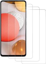 Screenprotector Glas - Tempered Glass Screen Protector Geschikt voor: Samsung Galaxy A72 4G & 5G - 3x AR202