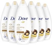 Dove Nourishing Oil & Care Douchegel - 6 x 250ml - Voordeelverpakking