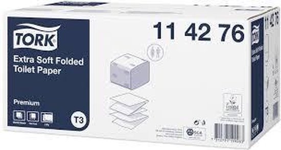 Tork Xpressnap Extra Zachte Dispenser Servetten, Leaf Design, 21,3 x 33