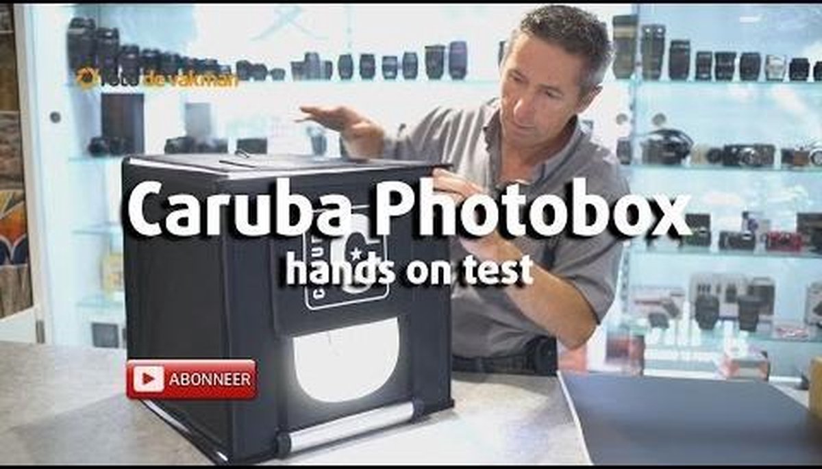 Caruba Photocube Portable Bi-Color LED 40cm