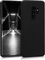 kwmobile telefoonhoesje voor Samsung Galaxy S9 Plus - Hoesje voor smartphone - Back cover in mat zwart