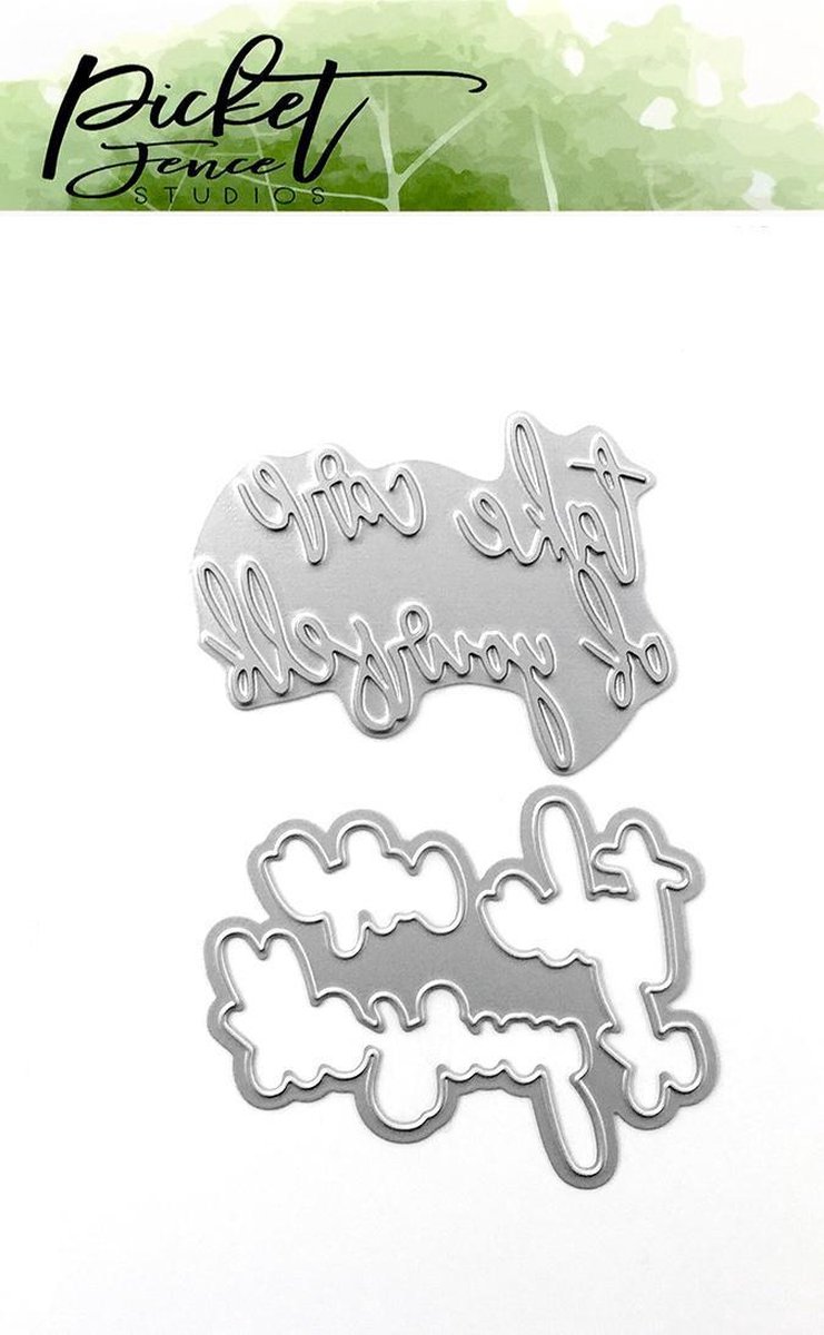 Take Care of Yourself Foil and Cutting Die (FI-105)