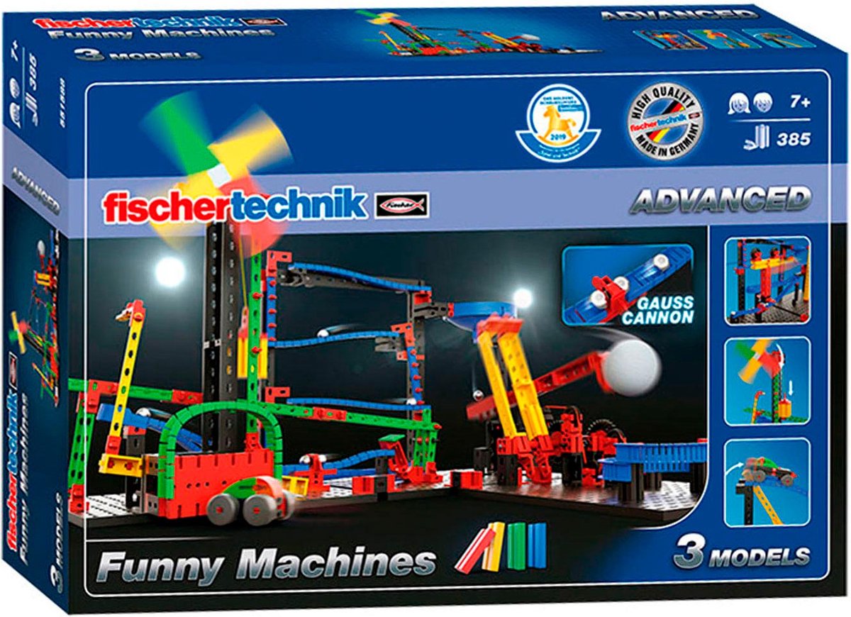 fischertechnik Advanced - Funny Machines constructiespeelgoed 551588