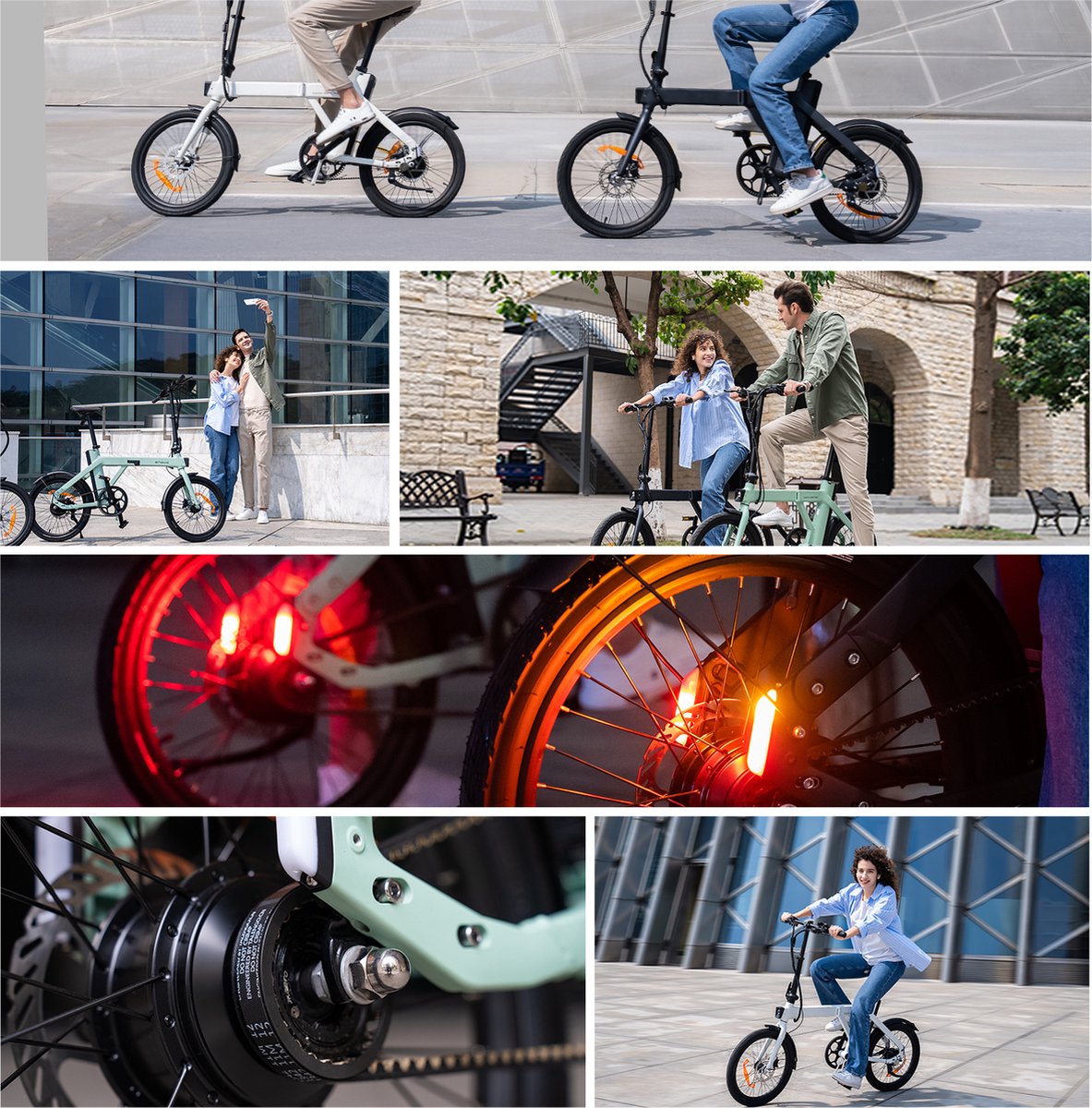 ENGWE P20 - Elektrische Vouwfiets - Zwart - afbeelding 3