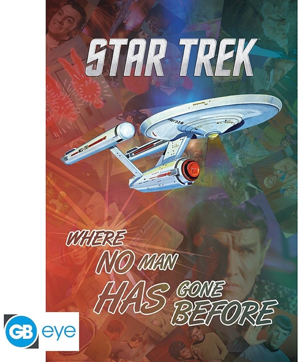 Star Trek Where No Man Has Gone Before Poster 98 x 68cm
