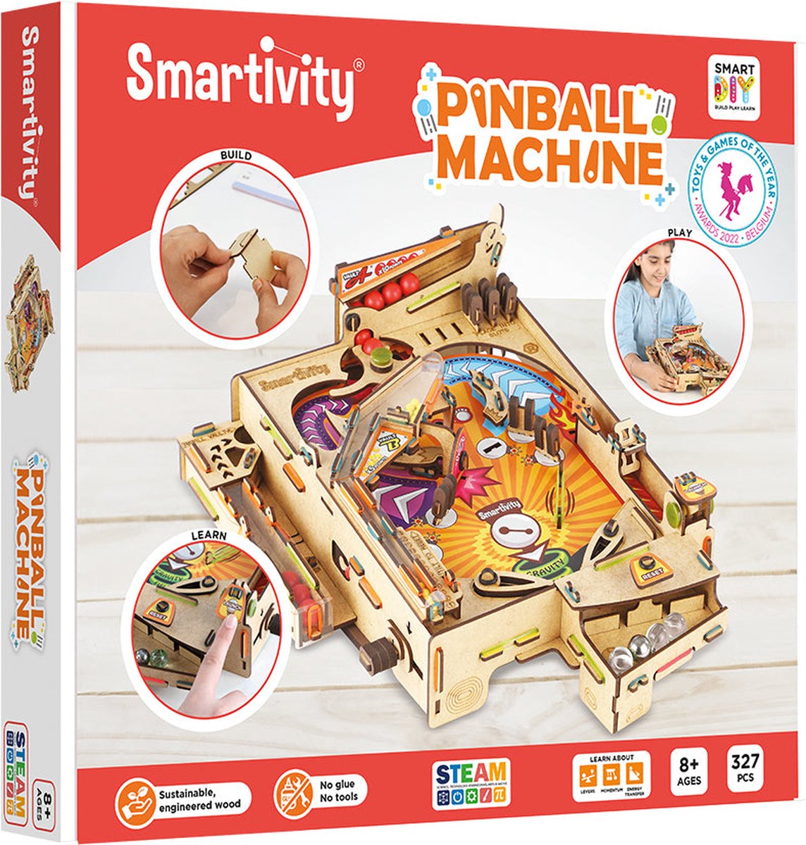 Smartivity Pinball Flipperkast - Educatief constructiespeelgoed - vanaf 8 jaar — afbeelding 14