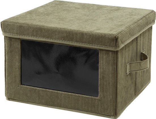 HOMCOM Opbergbank Met Opbergruimte, Gestoffeerde Bank Voor Woonkamer Slaapkamer Hal Cordbekleding Grijs~23jmjts1hio01