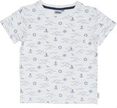 Ebbe - jongens T-shirt - waves - Maat 92