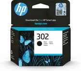 HP 302 - Inktcartridge - Origineel - Zwart