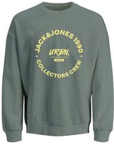 JACK&JONES JJSIMON SWEAT CREW NECK Heren Trui - Iceberg Green