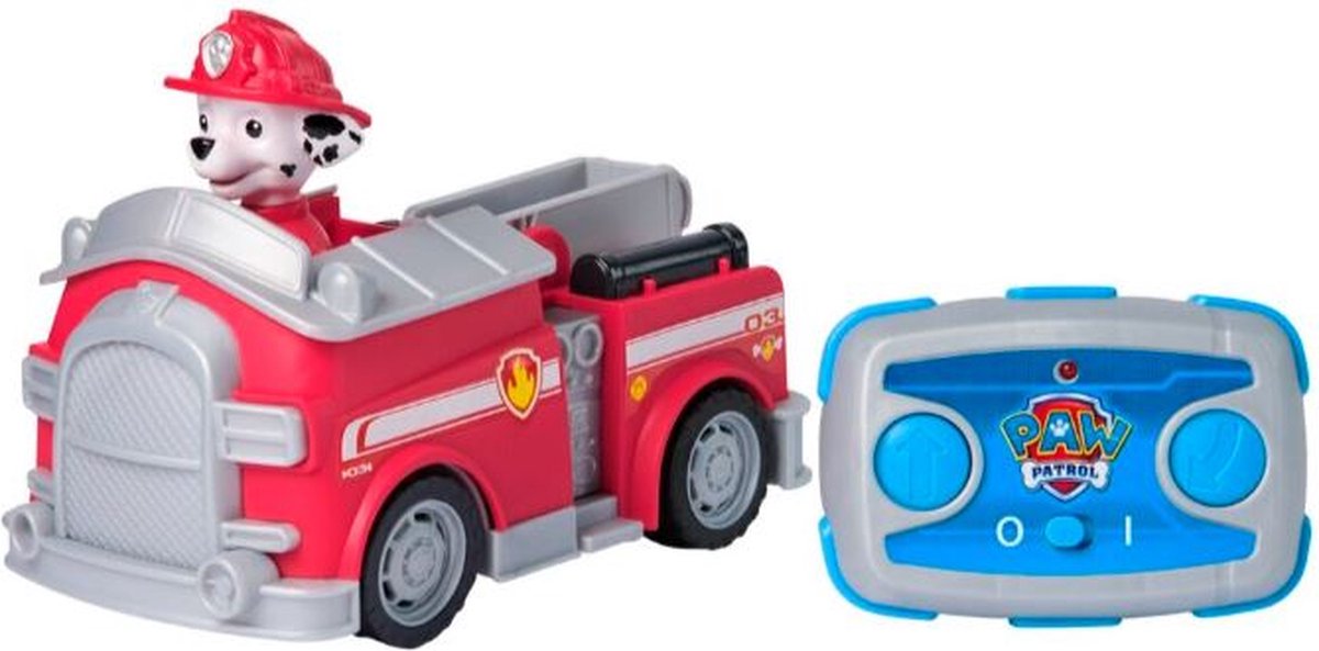 Paw Patrol RC Marshalls - Brandweerauto met bestuurbare afstandsbediening - speelgoed — cadeau in Spellen & Speelgoed - foto 4