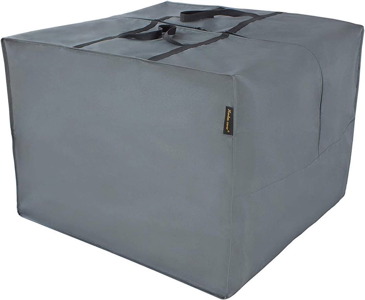 Opbergtas voor Tuinkussens - 80 x 80 x 60 cm - Grijs - Waterproof Bescherming