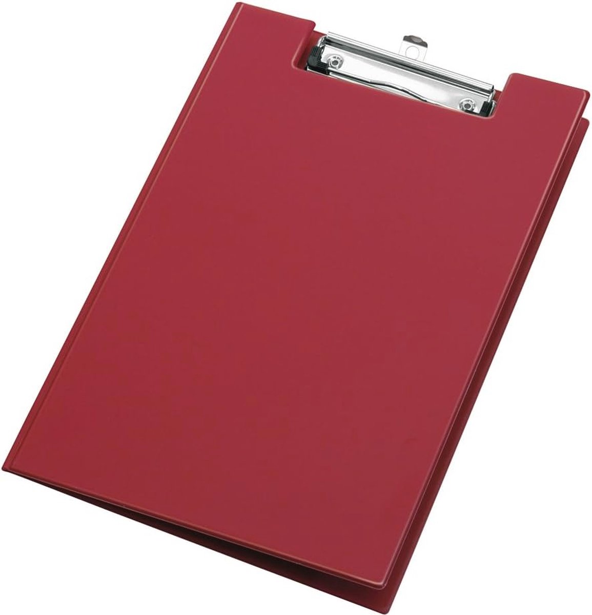 Klemhouder DIN A4 met deksel - PVC, clipboard, bordeaux