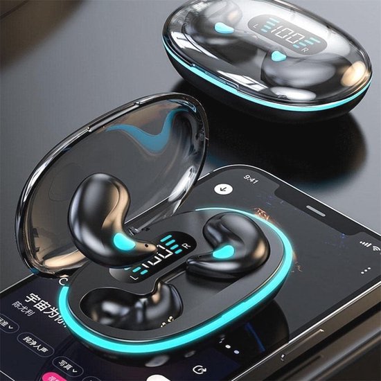 Mini Onzichtbare Slaap-oortelefoon Draadloze Bluetooth 5.3-hoofdtelefoon M51 TWS Sport-headsets Waterdichte Ruisonderdrukking Oordopjes kopen vanaf een prijs van 8.67