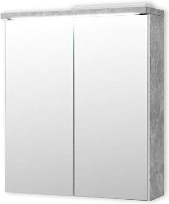 Spiegelkast Met Verlichting Modulo 60x70cm Mat Wit K99 0600 59009 05