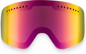 Paars-gouden skibril lens met VLT 25-35%.