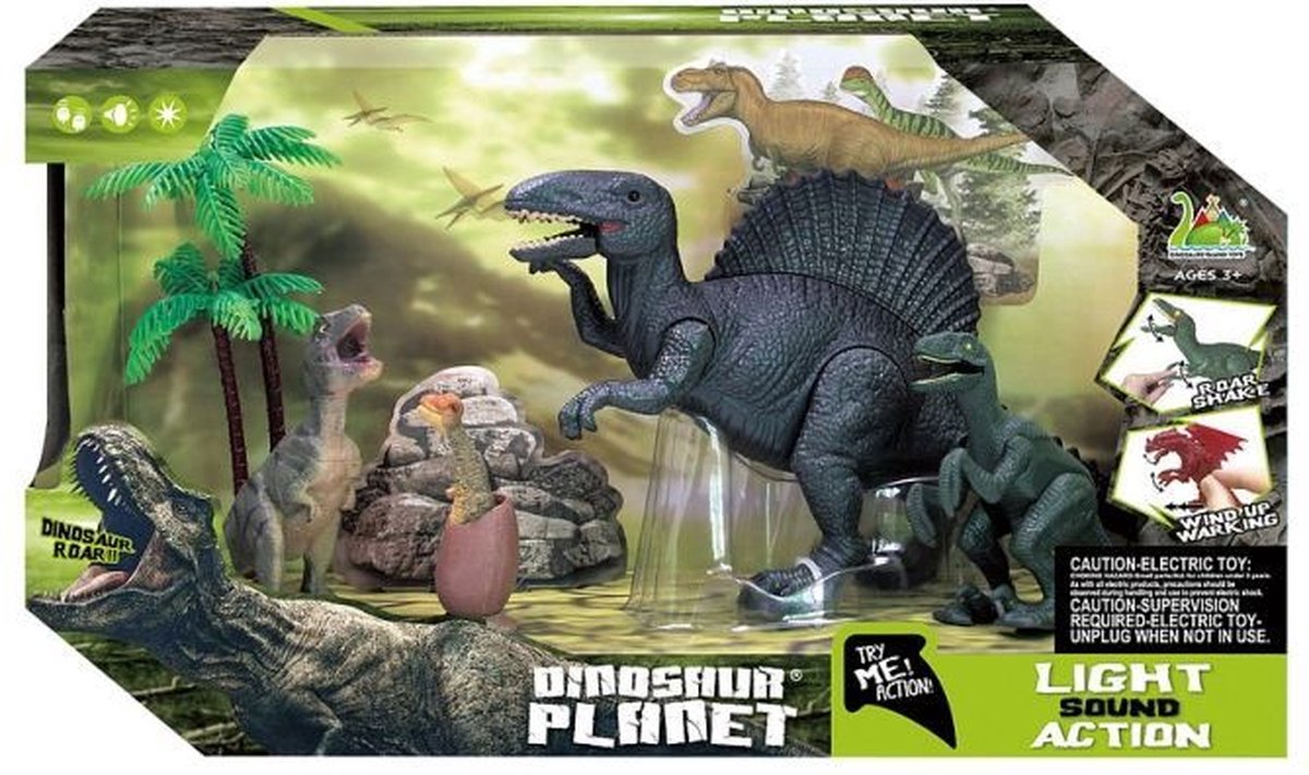 Amuuso Dinosaur speelset.
