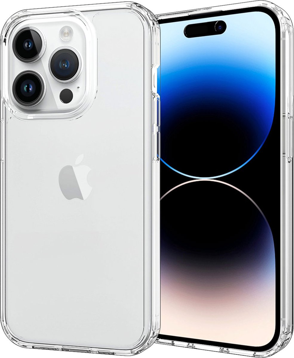 Accezz Hoesje Geschikt voor iPhone 15 Pro Hoesje - Accezz Xtreme Impact Backcover 2.0 - Transparant