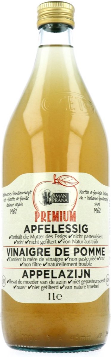 Goedkoopste Aman Prana Appelazijn 1LT
