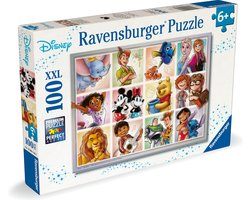 Ravensburger Puzzel - Disney Multi Character - 100 XXL Stukjes