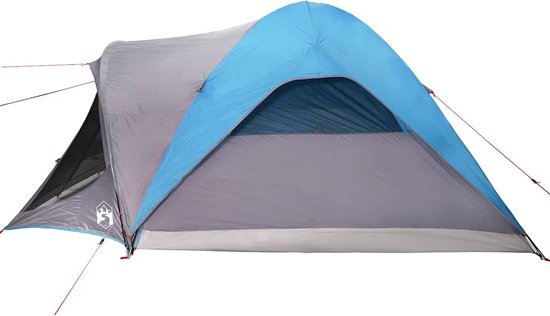 vidaXL Tunneltent - 6-persoons - Waterdicht - Blauw Familietent - Tunneltent - Campingtent - Caravan Accessoires - Watersport van Vidaxl — afbeelding 5