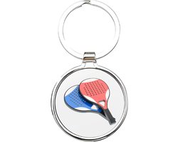 Akyol - padel Sleutelhanger - Tennis - padellers - padellen - padeller - paddle - squash - squashen - squasher - tennissen - padelster - cadeau voor mensen die van padel houden - cadeau voor een padeller - 4 x 7,5 CM