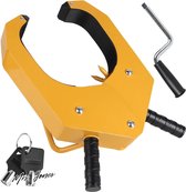 Antivol Roue Pince Pneu - Pour Voiture, Camion, SUV, VTT, Remorque, Largeur 6-12 Pouces