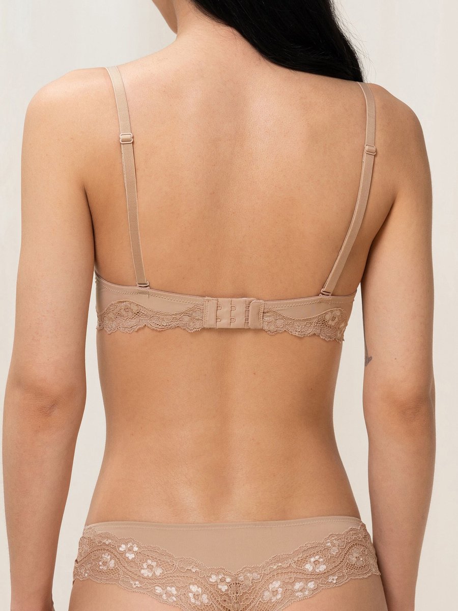 Triumph Push-up-BH Lovely Micro beige