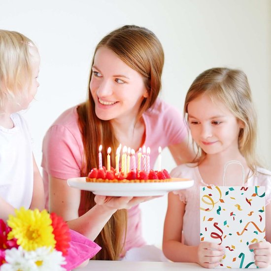 Pasen Geschenkzakjes - 12 Herbruikbare Bruine en Groene Doe-Het-Zelf