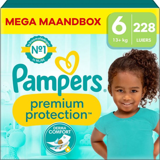 Pampers - Premium Protection Maat 1, Luiers x96, 2kg-5kg - #06121046 | België