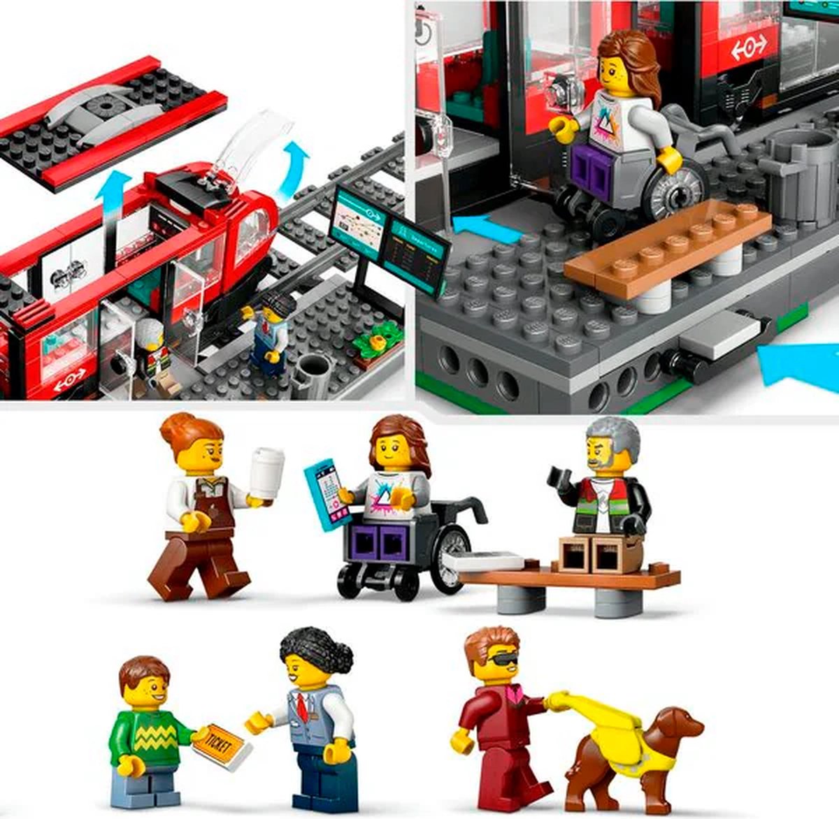 LEGO City Stadstram en station - 60423 — afbeelding 14