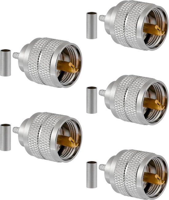 50-3 50 Ohm Coaxiale Kabel BNC Mannelijk Naar UHF PL259 Mannelijk Conversielijn Voor Brede Toepassingen