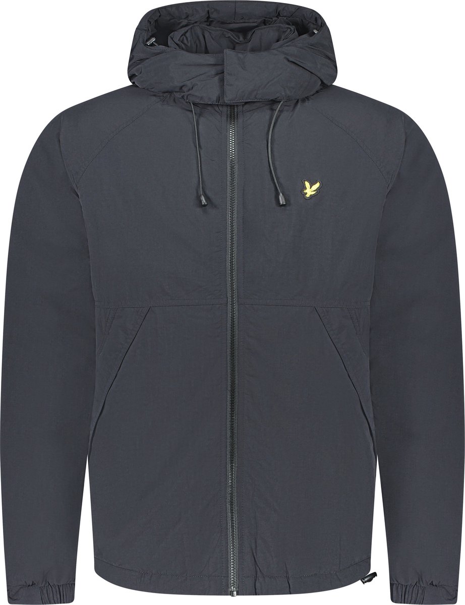 Lyle and Scott Jas Zwart Regular Fit - Maat L - Mannen - Herfst/Winter Collectie - Polyamide