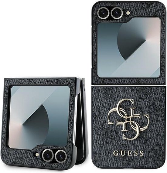 CG MOBILE GUESS 4G Crossbody műanyag telefonvédő (kihajtható textil