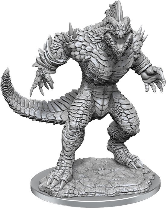D&D Nolzur's Marvelous Miniatures Lizardfolk Render