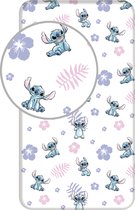 Lilo en Stitch hoeslaken - Stitch en Angel 90 x 200 cm