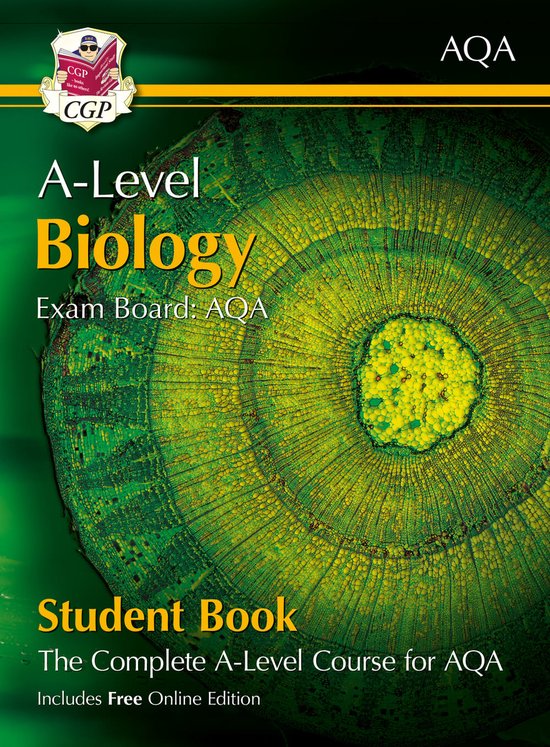 New A-Level Biology for AQA: Year 1 & 2 Student Book with On - cover