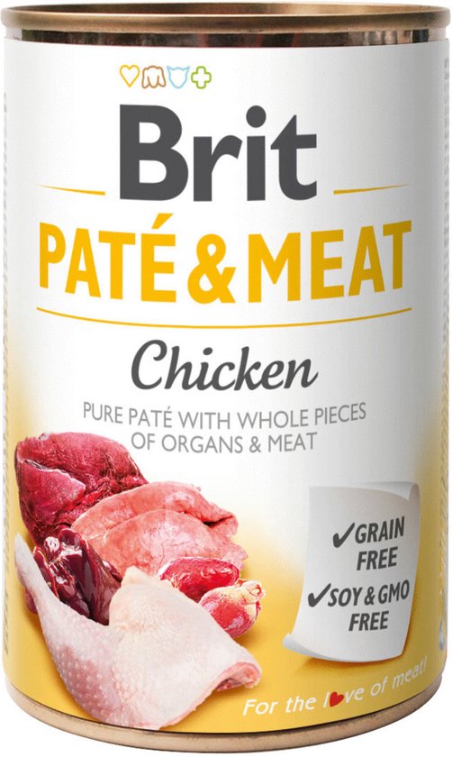 Brit Paté & Meat Chicken 400 g (6)