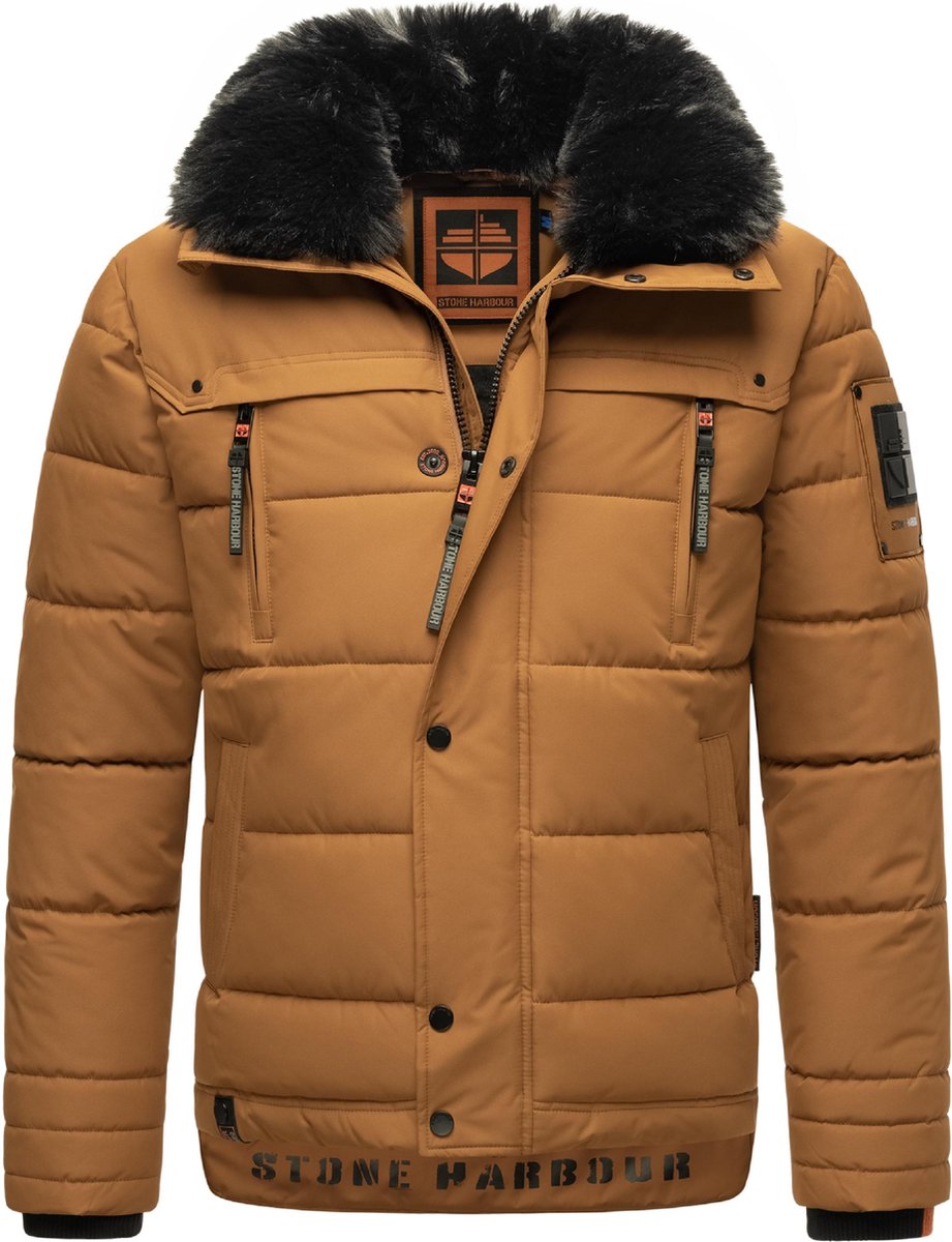 STONE HARBOUR heren winterjas Witaas