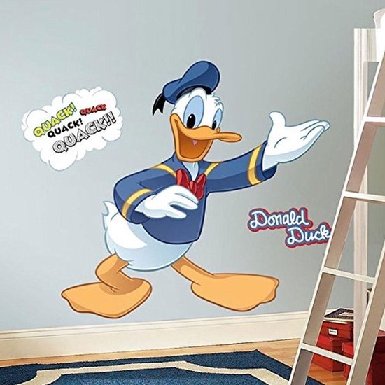 RoomMates Disney Mickeys Clubhouse Donald Duck Giant Wall Sticker