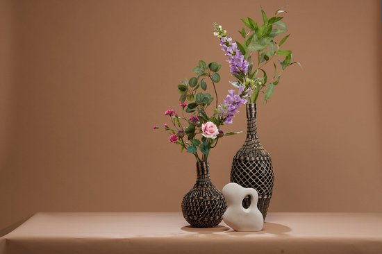 Emerald - Fleur artificielle Foxglove 92cm rose - Plantes artificielles pour l'intérieur