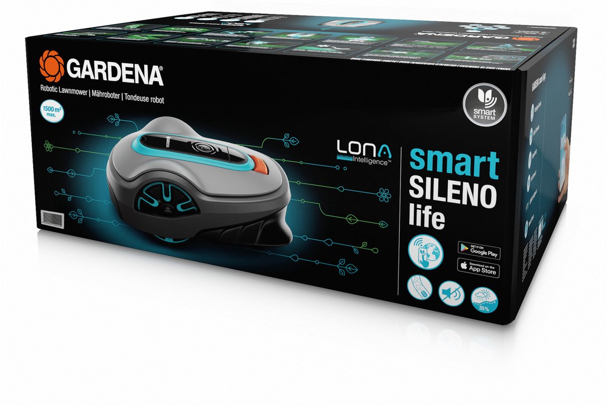 GARDENA smart SILENO life 1500 met app en GPS thumbnail 2