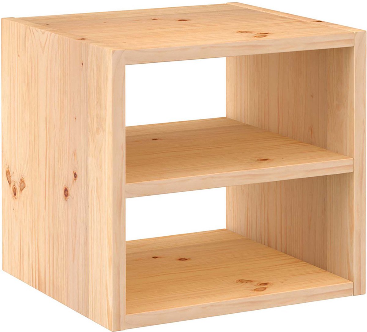 Planken Astigarraga Dinamic 1 Kubussen Modulair Natuurlijk Pijnboom (36,2 x 33 x 36,2 cm)
