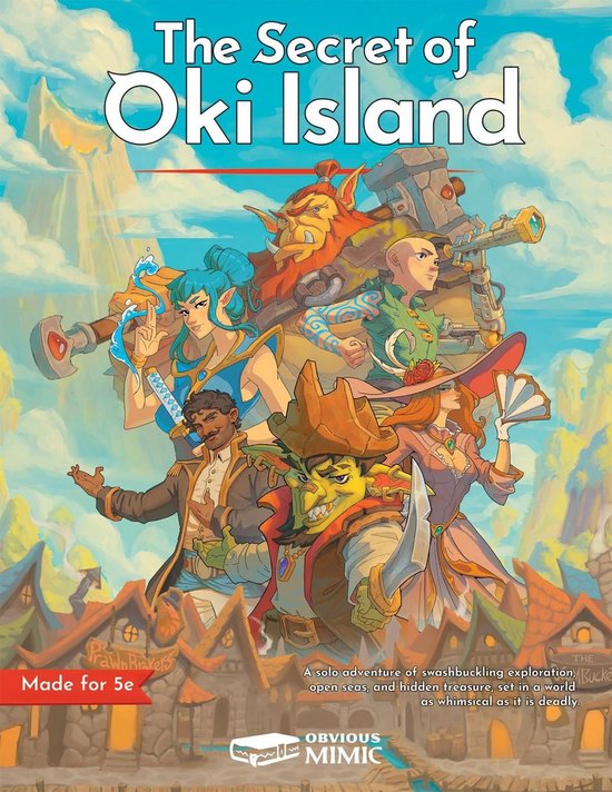 Solo Adventures 3 - The Secret of Oki Island: A 5e Solo Adventure ...