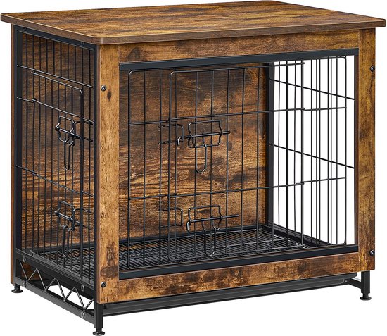 Hondenkooi voor honden tot 14 kg vintage bruin