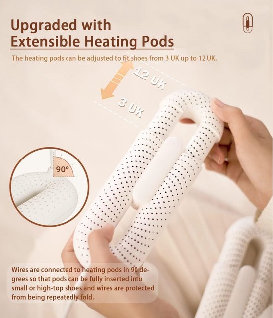 Désodorisant pour chaussures Equivera - Sèche-chaussures - Geur de chaussures - Sèche-chaussures - Absorbeur d'odeurs - Absorbeur d'odeurs de Chaussures pour femmes - Sèche-chaussures - Pour des chaussures fraîches !