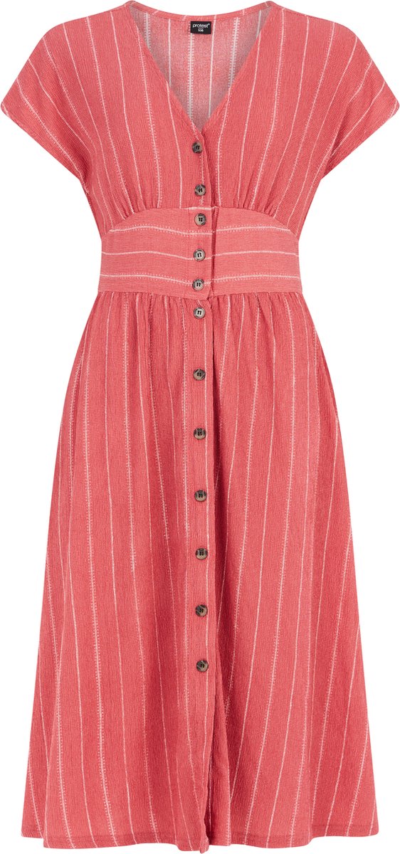 Protest Prtgilly – Blousejurk Dames – Knoopsluiting – Kuitlengte
