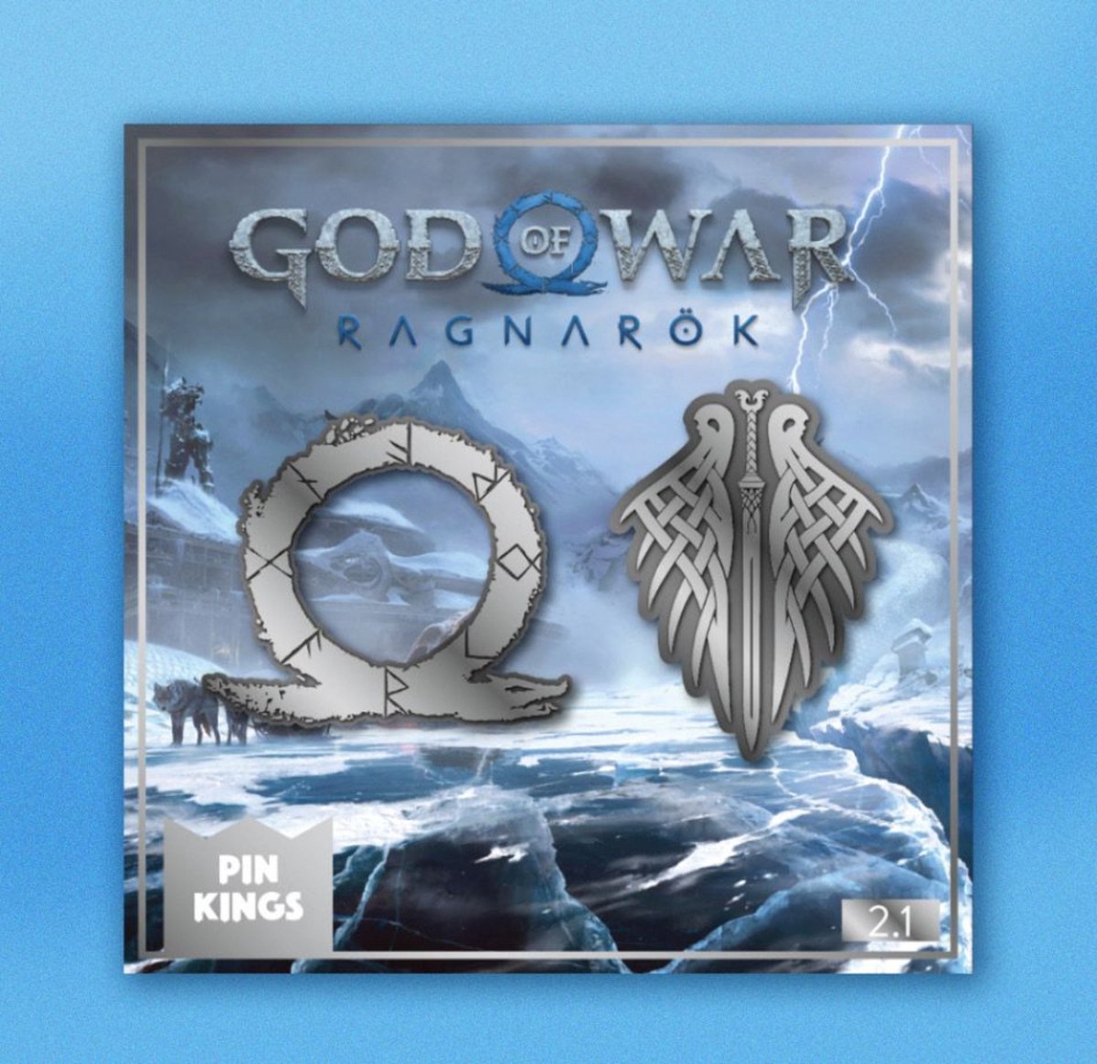 Numskull - God of War Ragnarok - Pin Kings 2.1